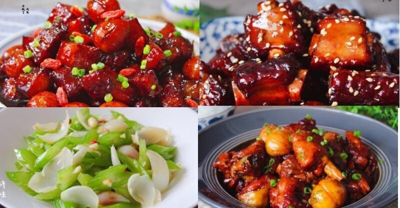 春节热菜清单「八荤八素」好吃营养,学会过年不用愁